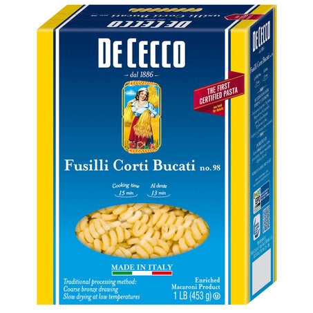 Fusilli Bucati Pasta #98