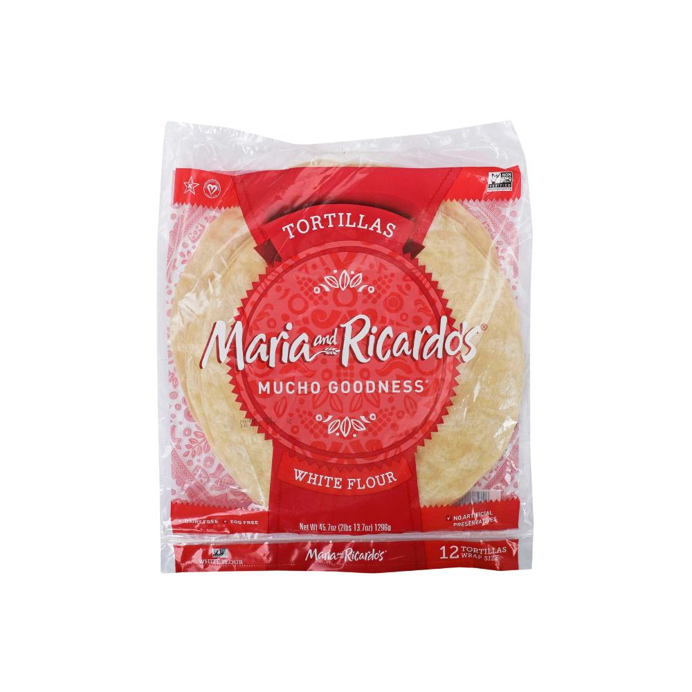 6 Inch White Flour Tortilla