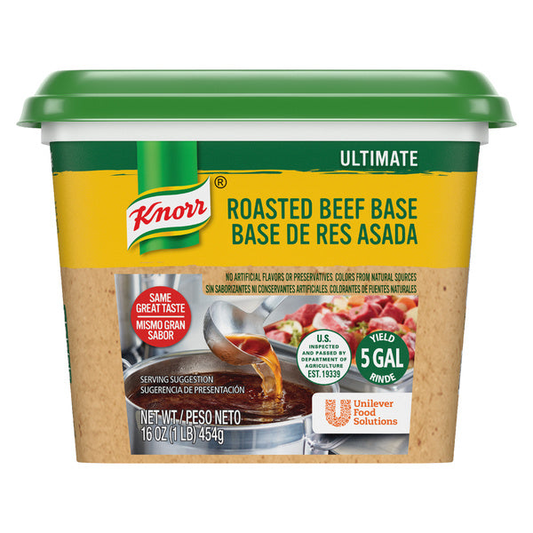 * Roasted Beef Base