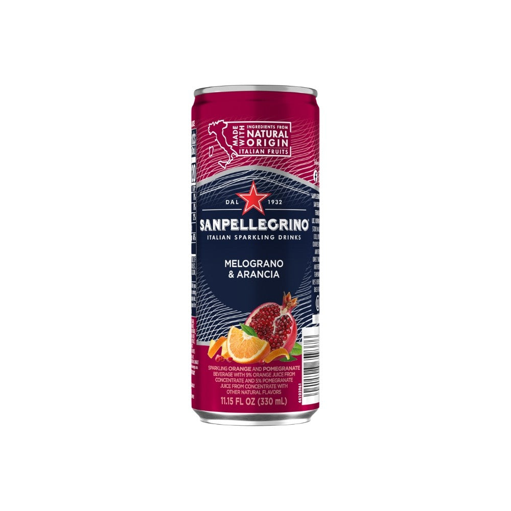* Zero Sugar Sleek Can Pomegranate Orange Soda