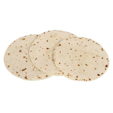 6 Inch White Flour Tortilla Wrap