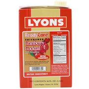 Cranberry Juice Nectar Consistency