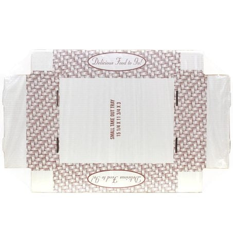 Small Take Out Tote Box