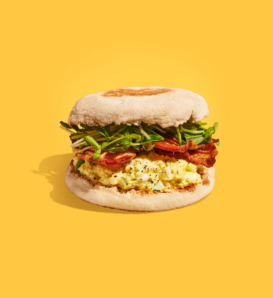 English Muffin Sandwich Size