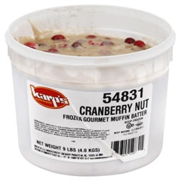 Cranberry Nut Muffin Batter