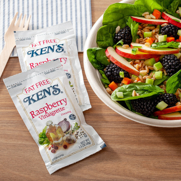 * Fat Free Raspberry Vinaigrette Packets