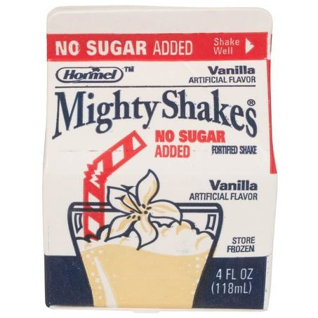 Mighty Shake Vanilla No Sugar Added