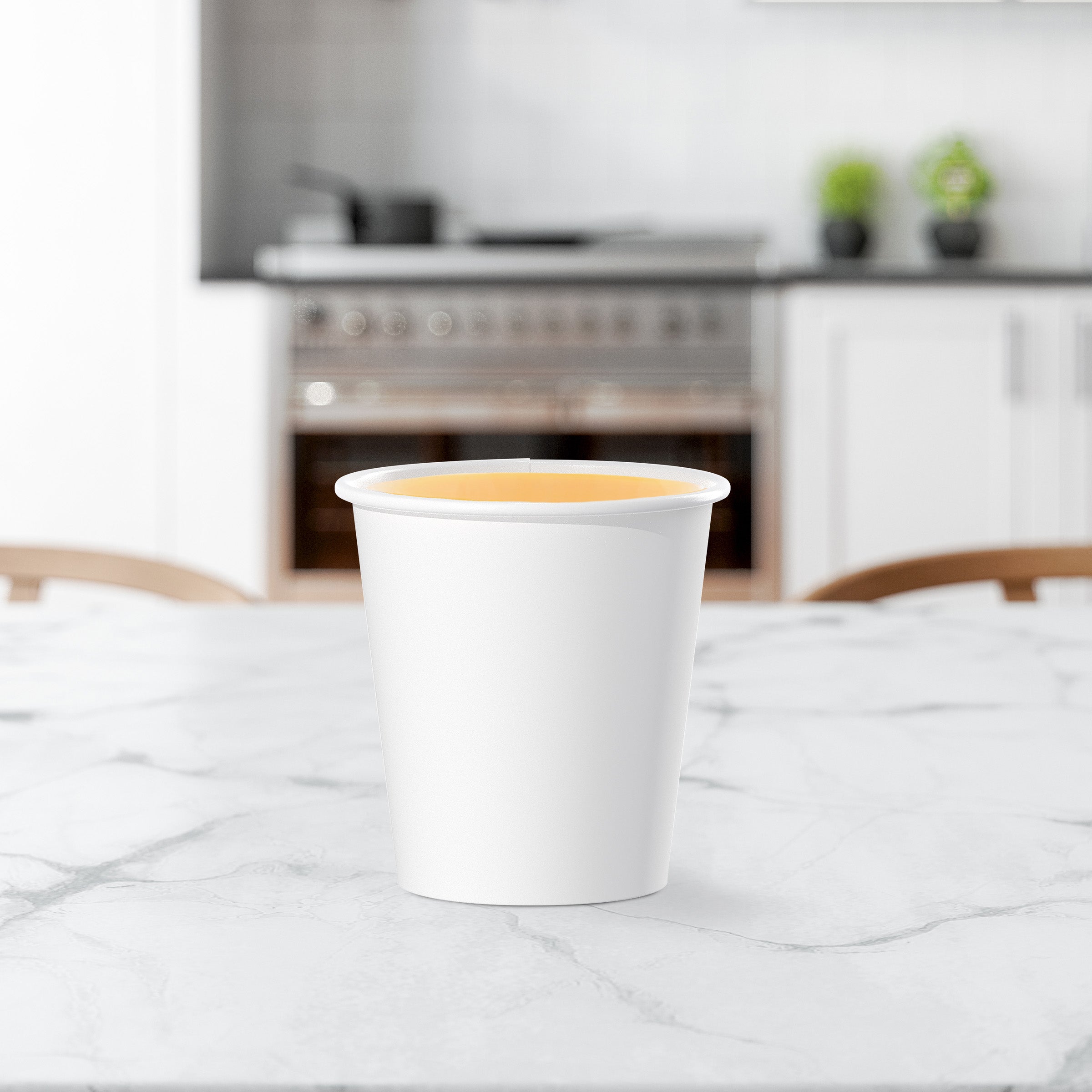 10oz White Paper Hot Cup