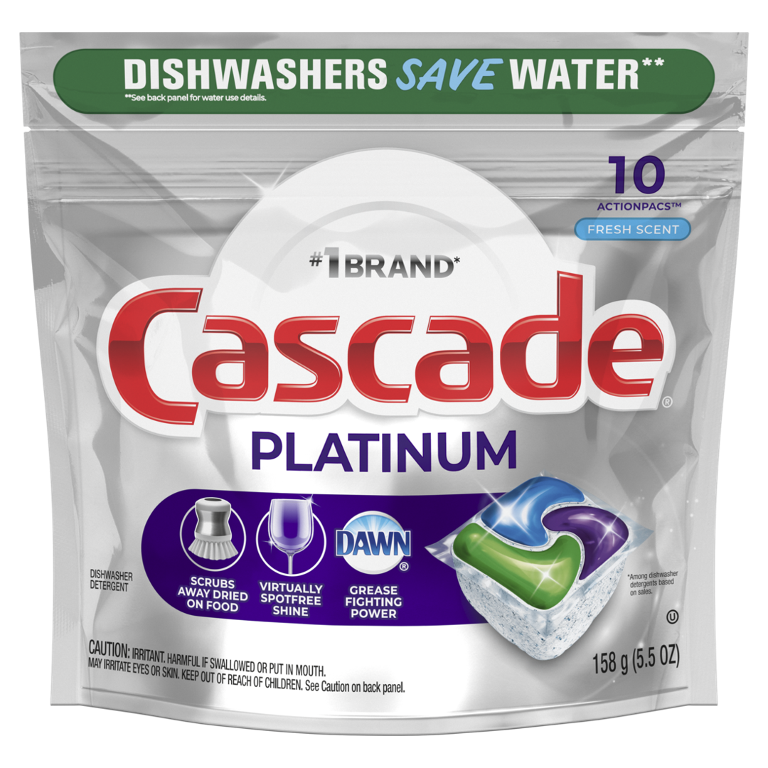 Cascade Dishwasher Detergent Pods