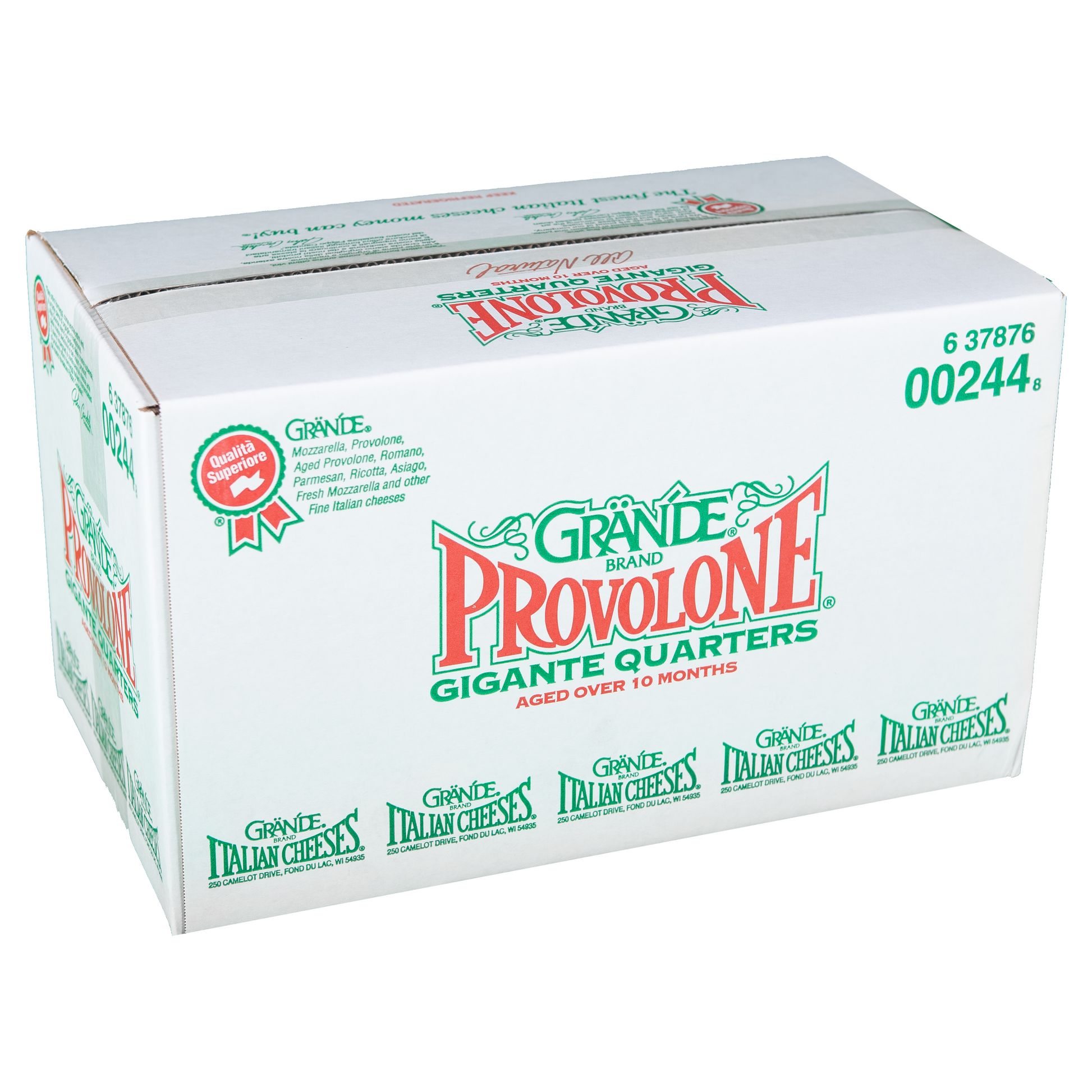 Aged Provolone Cheese Quarters