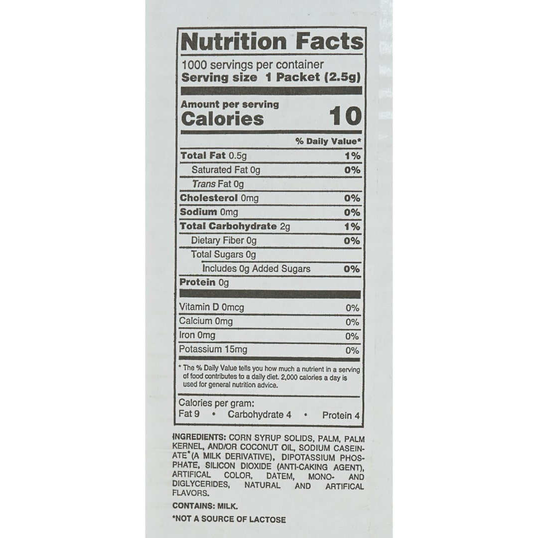 Non-Dairy Powderd Creamer