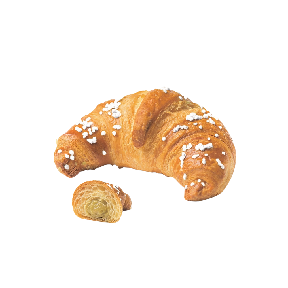 Pistachio Stuffed Cornetto