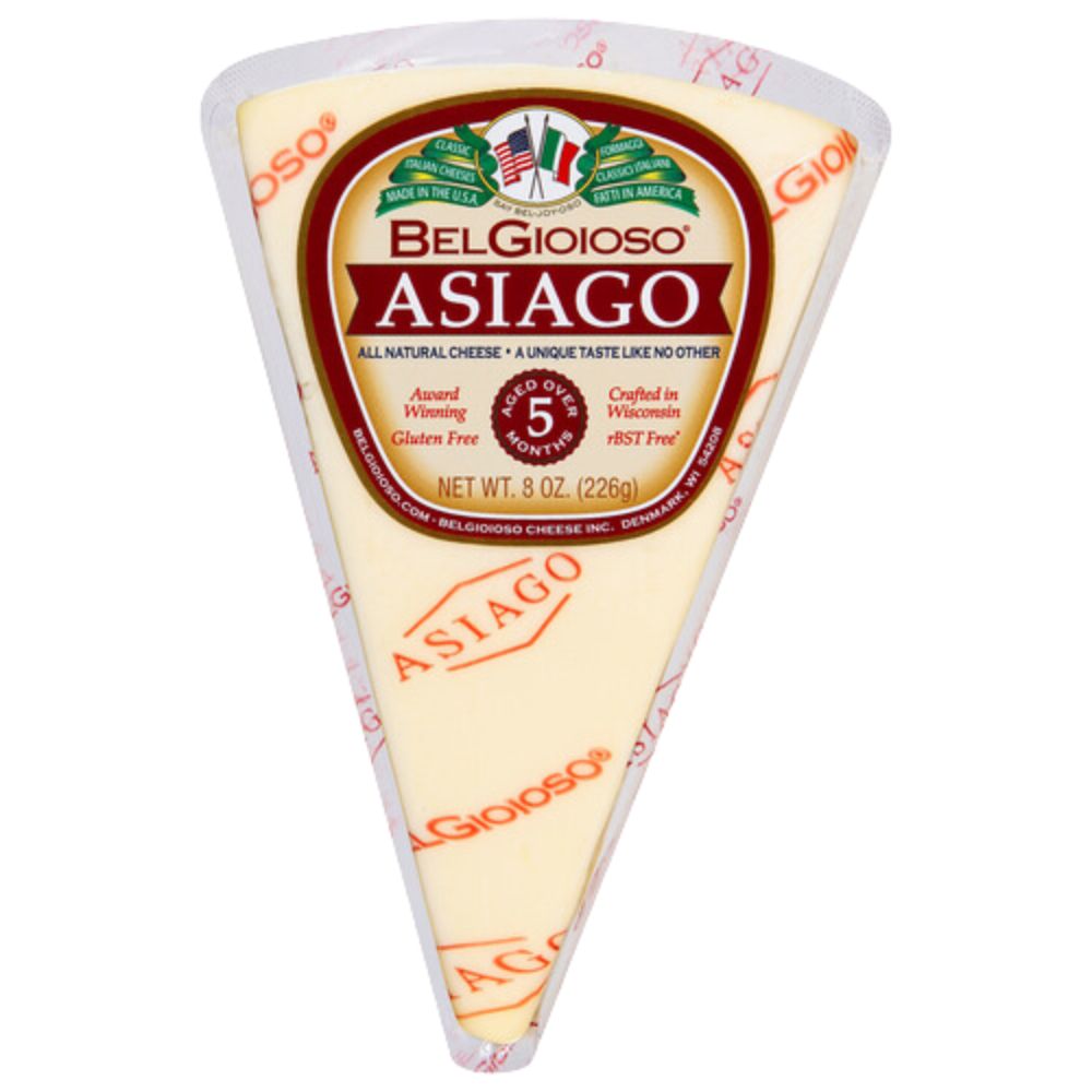 8oz Asiago Cheese Wedge