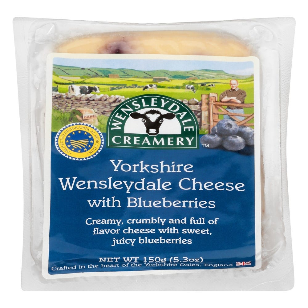 Blueberry Wensleydale Wedge