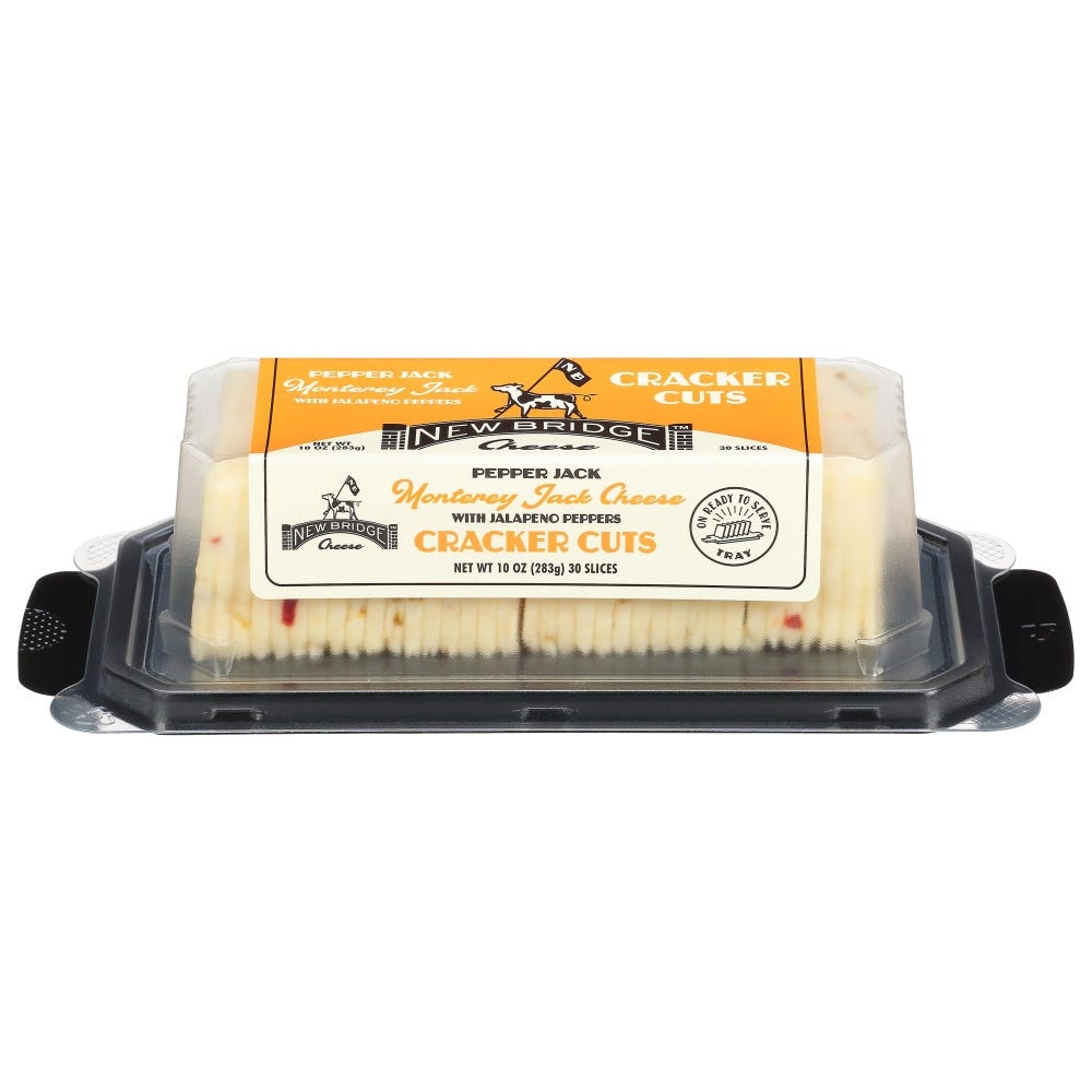 Pepper Jack Cracker Cut Sliced