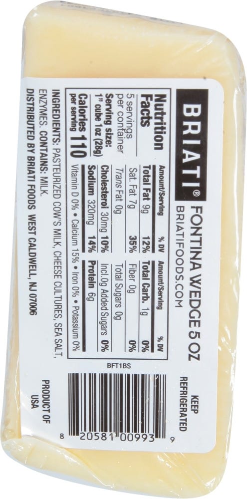 Fontina Wedge