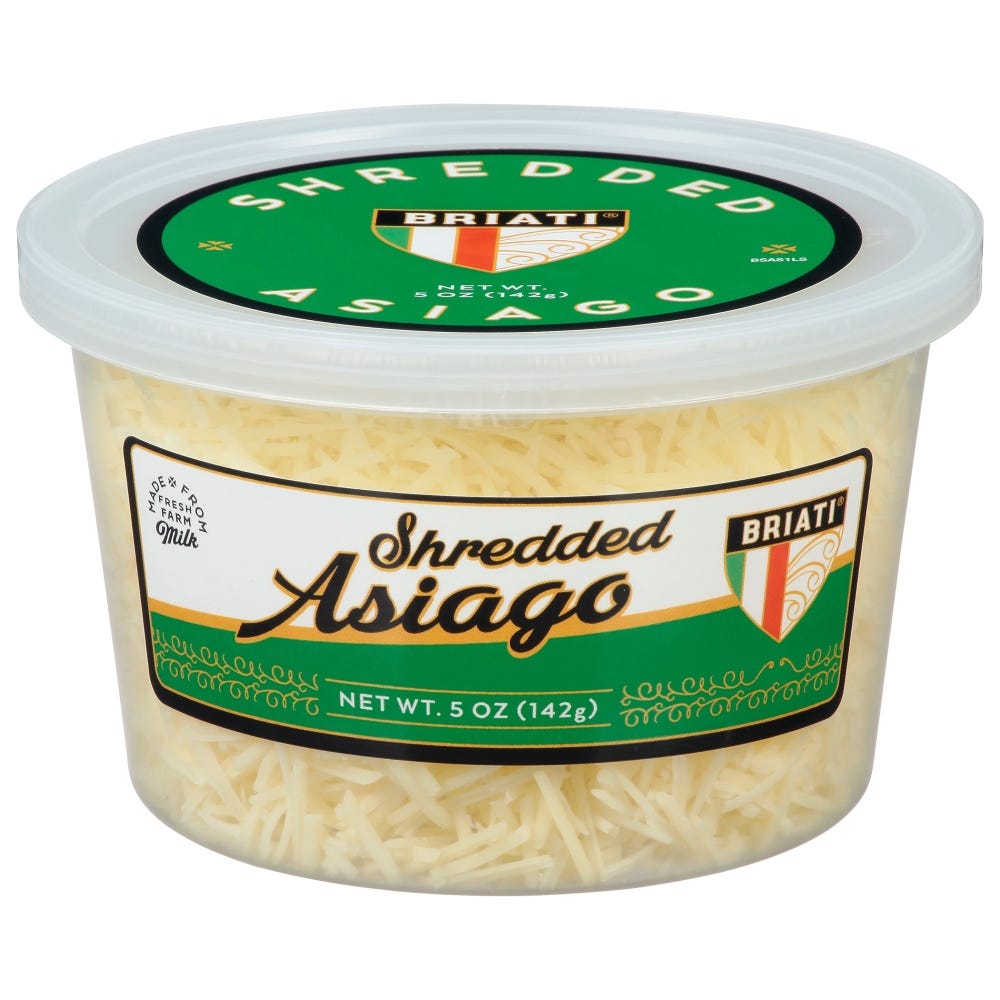 Asiago Shredded