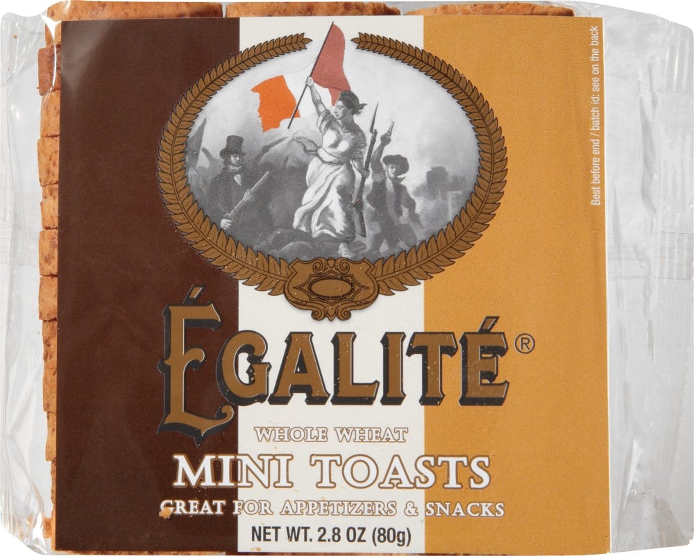 Mini Whole Wheat Toasts