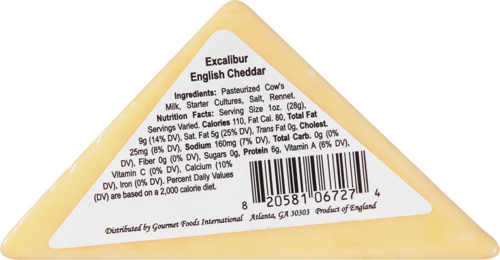 Mini English Cheddar Wedge
