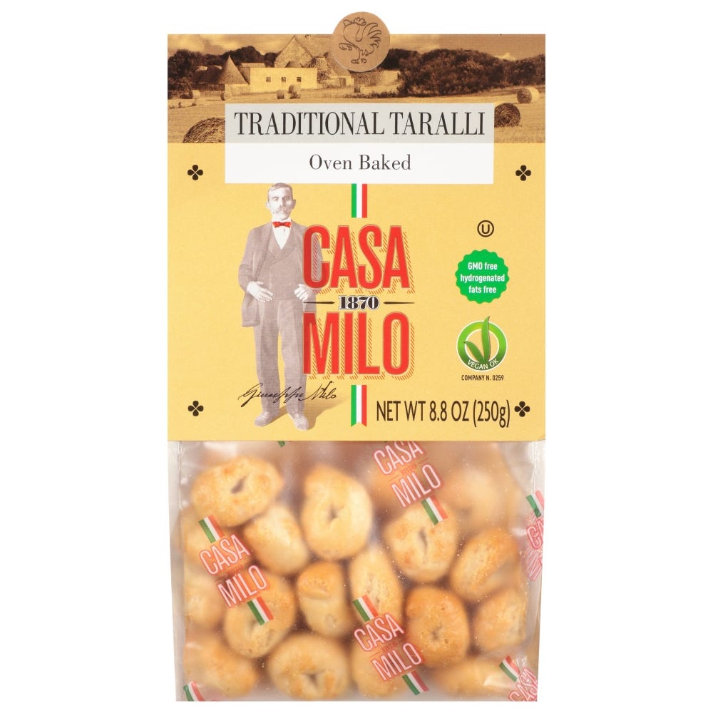Casa Milo Traditional Taralli 8.8 oz