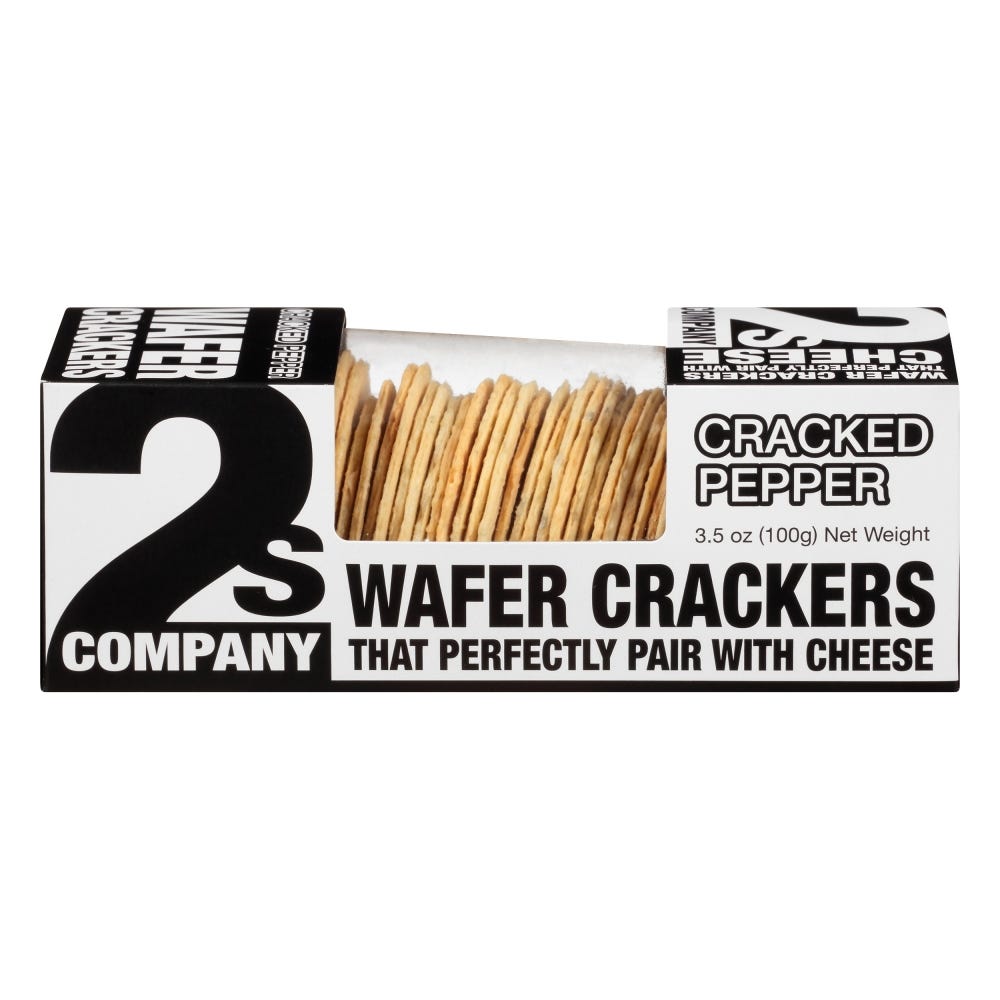Cracked Pepper Wafer Crackers