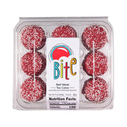 Bite Red Velvet Tea Cakes