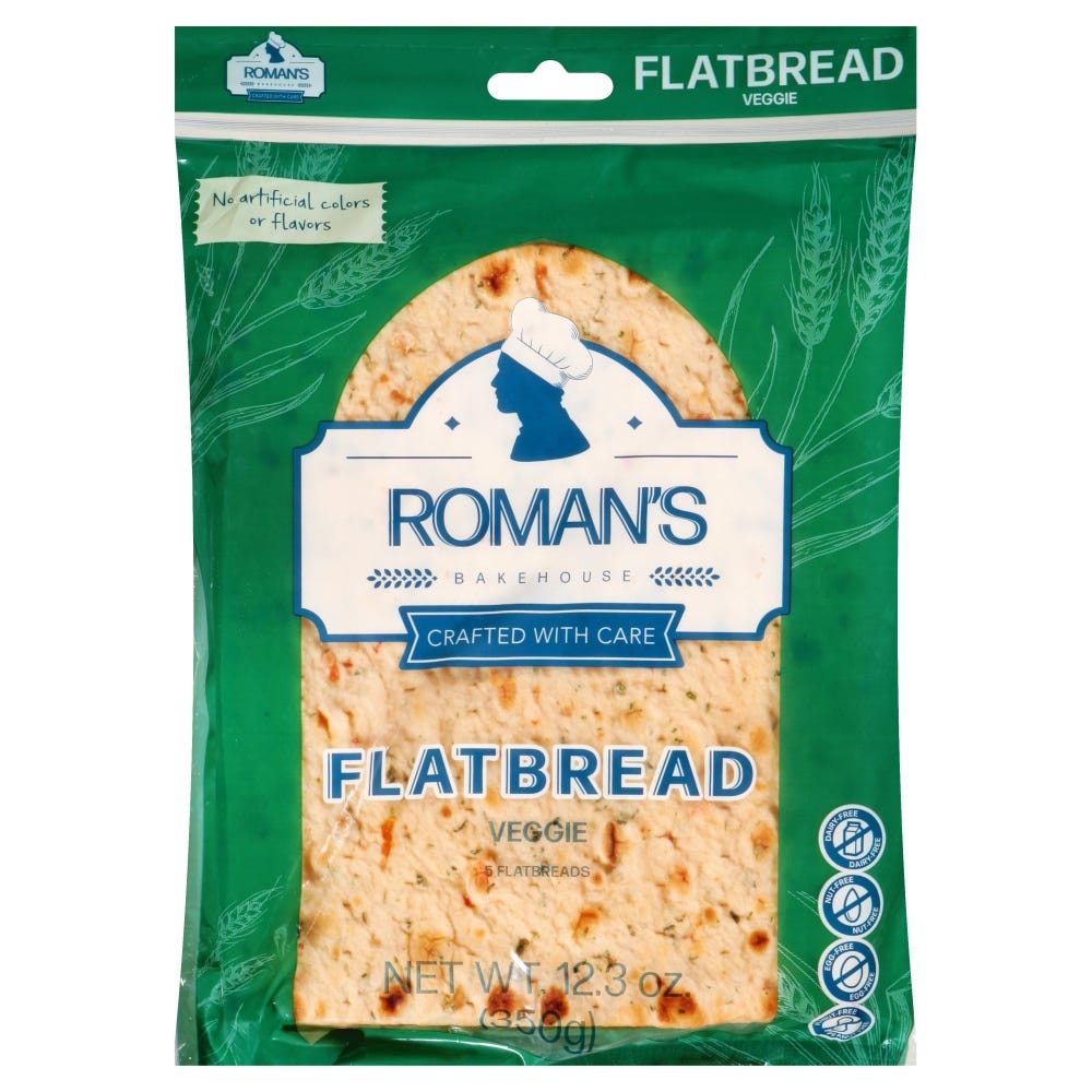 Veggie Flatbread Vegan