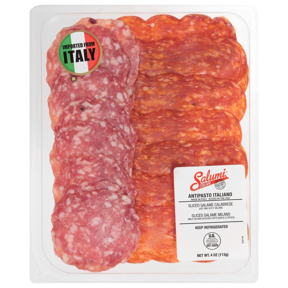 Antipasto Italiano Salami Sliced