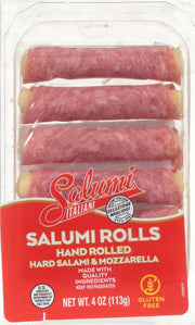Hard Salami & Mozzarella Salumi Rolls
