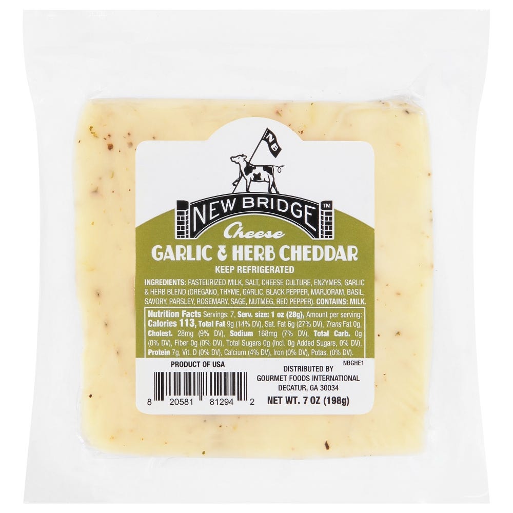 Garlic & Herb Cheddar Cuts