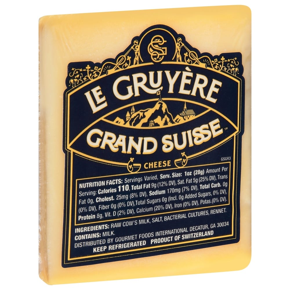 Gruyere Cuts