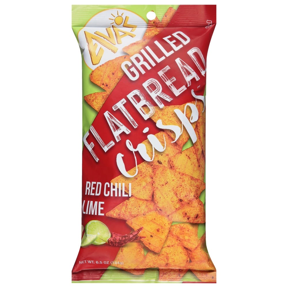 Red Chili Lime Flatbread Crisps