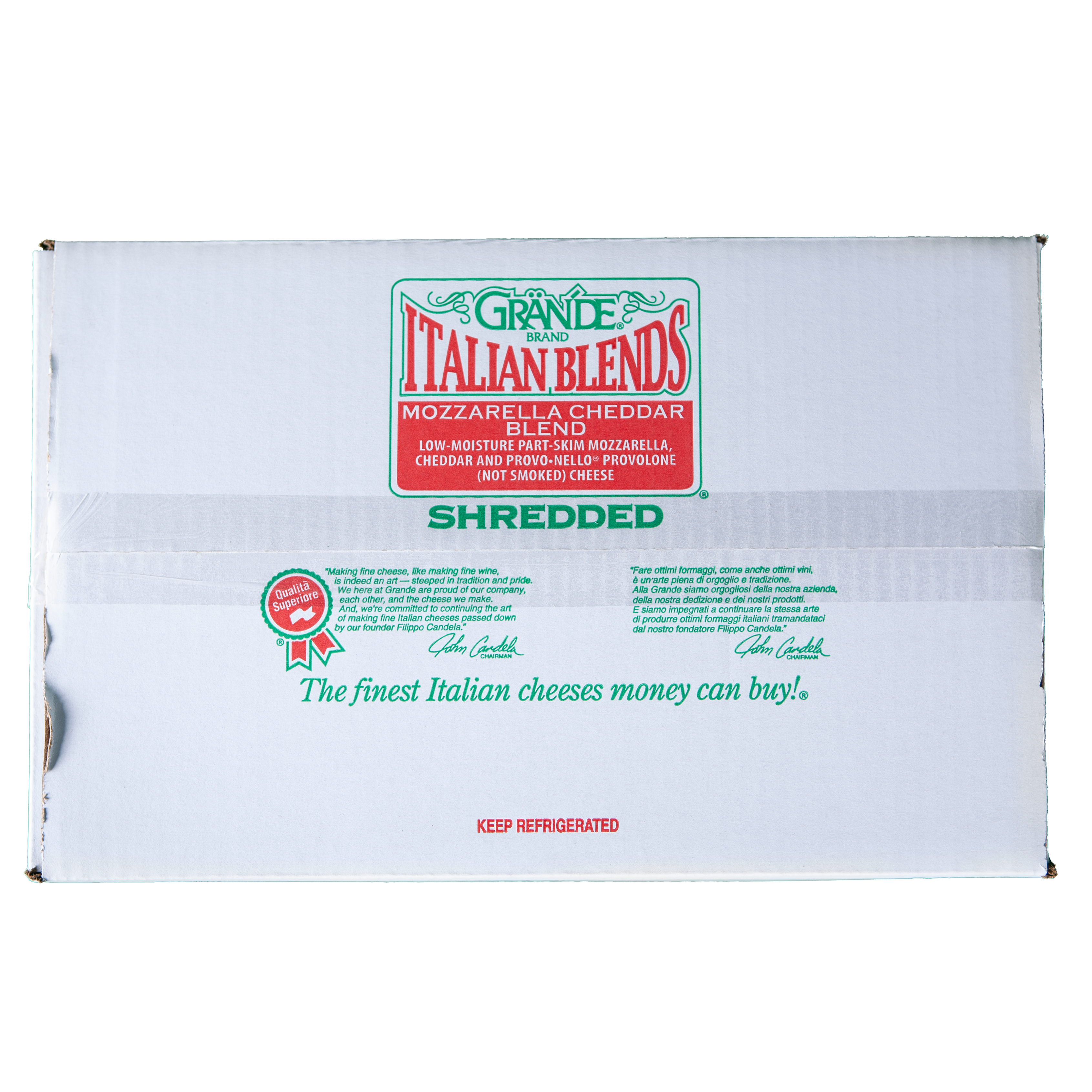 Shredded Cheddar Mozzarella & Provolone