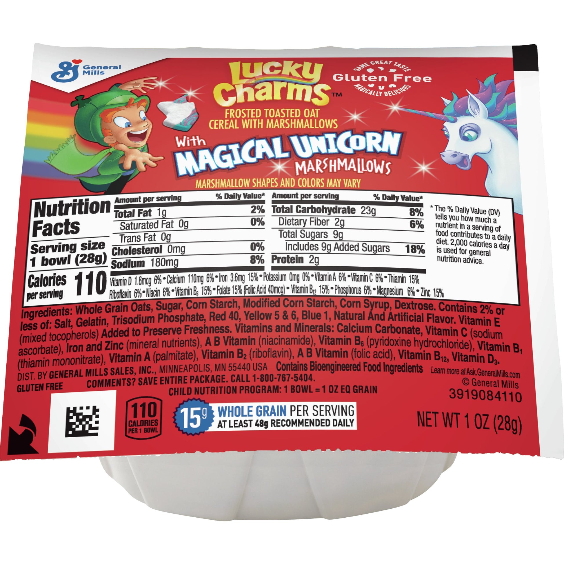 Lucky Charms Cereal Bowlpak