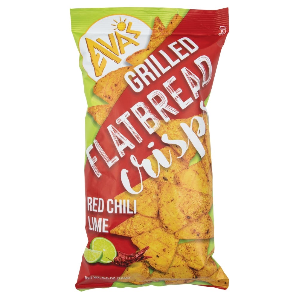 Red Chili Lime Flatbread Crisps