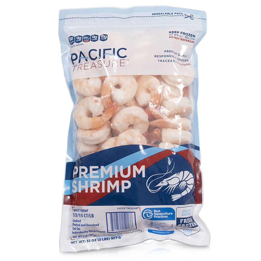 Cooked 13/15 Shrimp P&D T-On