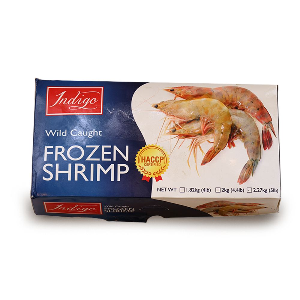 White Ecuadorian Shrimp Shell On U/10 Head Off