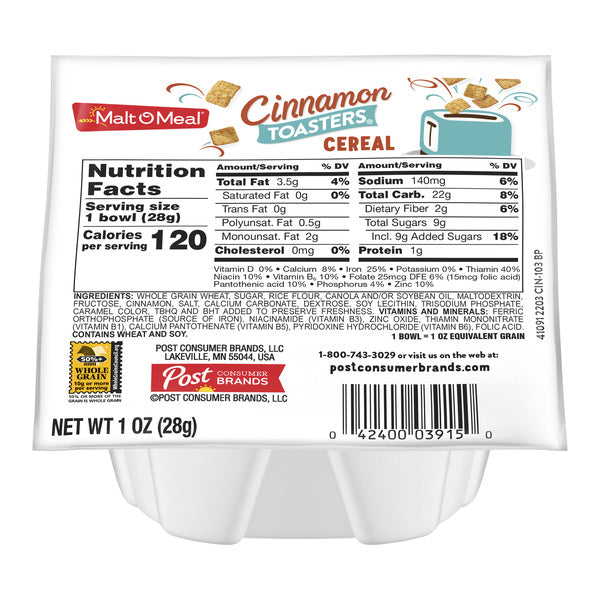 Cinnamon Toasters Cereal Bowls
