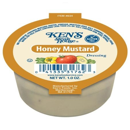 * Honey Mustard Dressing Cups