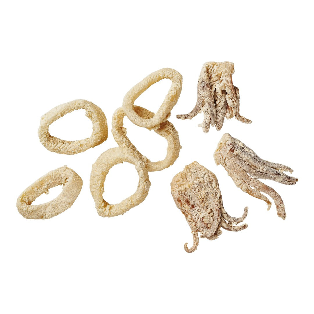 Portioned Breaded Calamari Rings & Tentacles