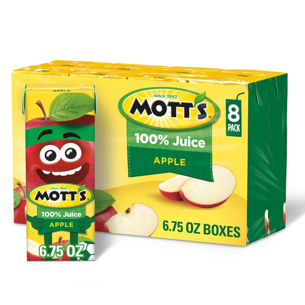 * Apple Juice Brick Pack 6.75oz