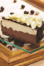 Three Chocolate Mousse Cake