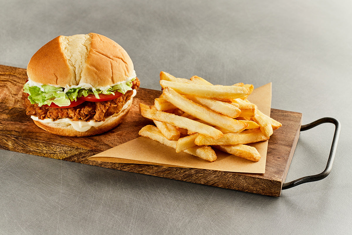 3/8 Inch Fine Coat Straight Cut Fries