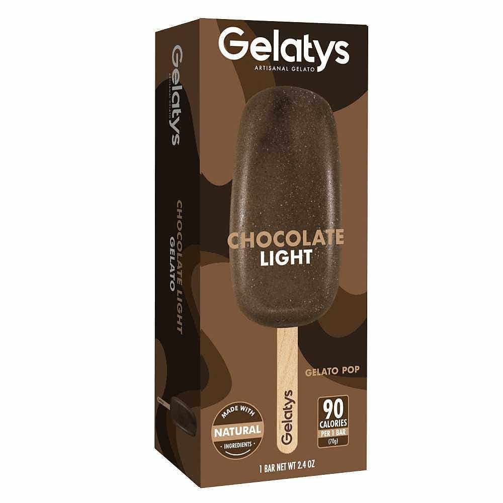 Chocolate Light Gelato Pop