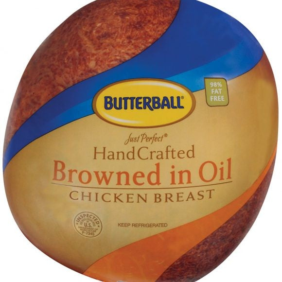 * Browned Skinless Chicken Breast Cooked