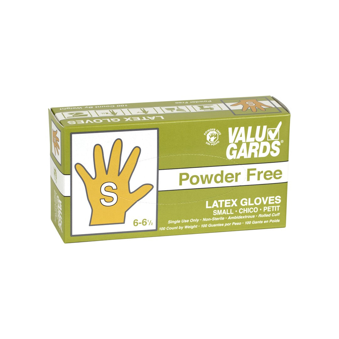 Gloves Latex Small Powder Free