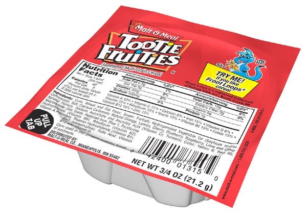 Tootie Fruites Cereal Bowls