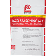 MSG Free Taco Mix Seasoning