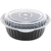 6in 16oz Black Micro Container