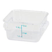 2 Quart Food Storage Container